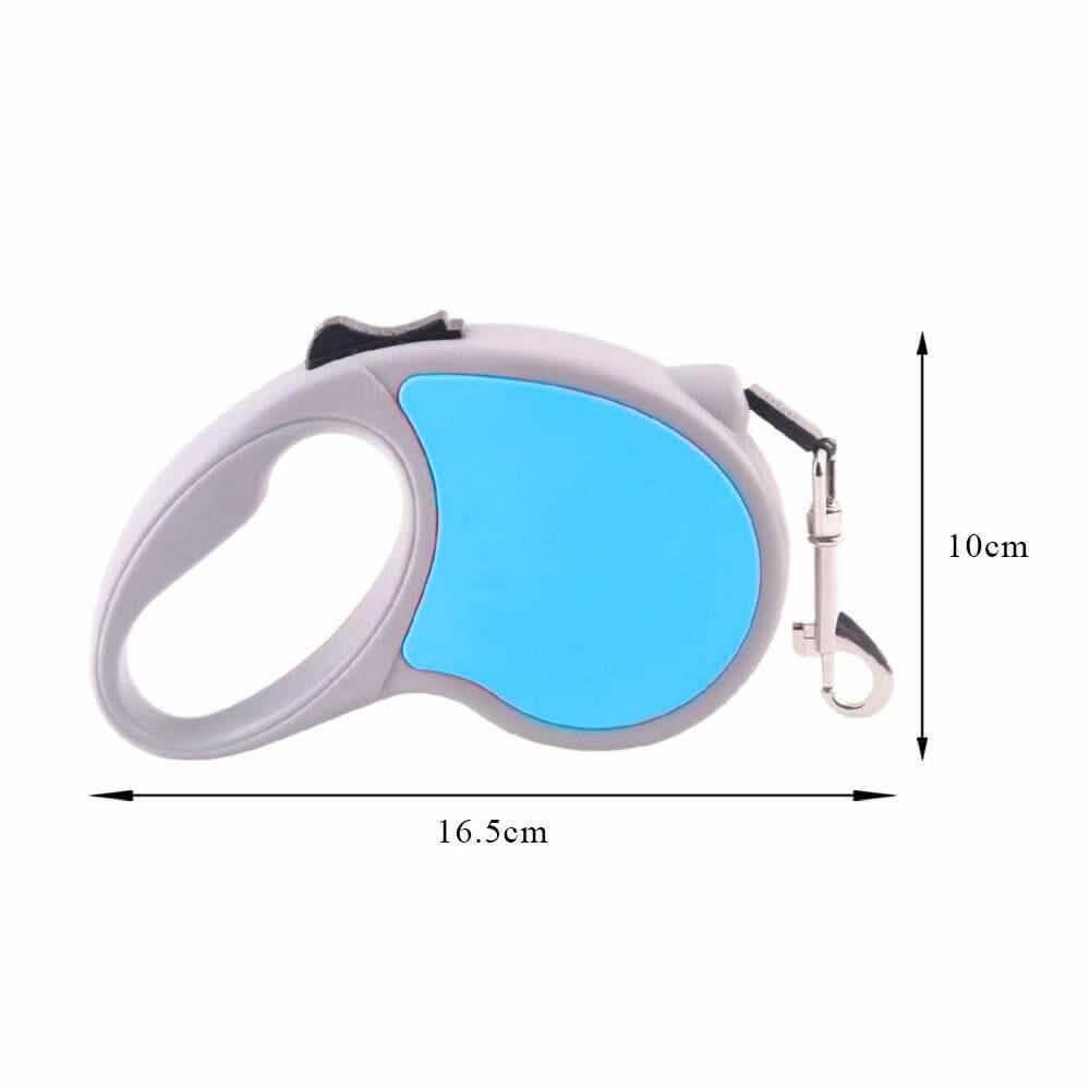 Laisse rétractable automatique pour chien ou chat de 4,8 m