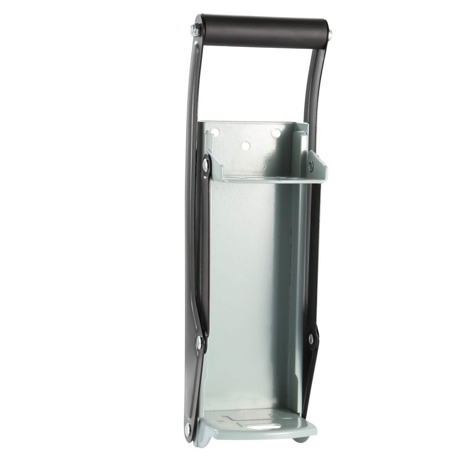 Broyeur de canettes 16 oz, métal robuste avec ouvre-bouteille, mural