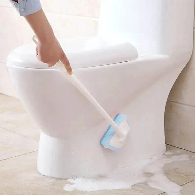 Ensemble de 7 pièces : brosse de nettoyage détachable avec 7 éponges pour baignoire, carrelage, sol et fenêtres