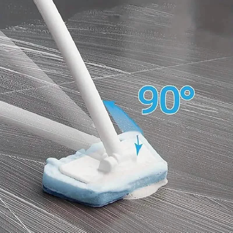 Ensemble de 7 pièces : brosse de nettoyage détachable avec 7 éponges pour baignoire, carrelage, sol et fenêtres