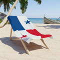 Serviette de plage drapeau du PANAMA | Qualité et Durabilité - 2 tailles | Fierté panaméenne | Cadeau pour les Panaméens