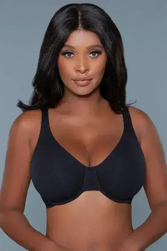 Soutien-gorge couvrant Veronica | Soutien-gorge à armatures en coton grande taille