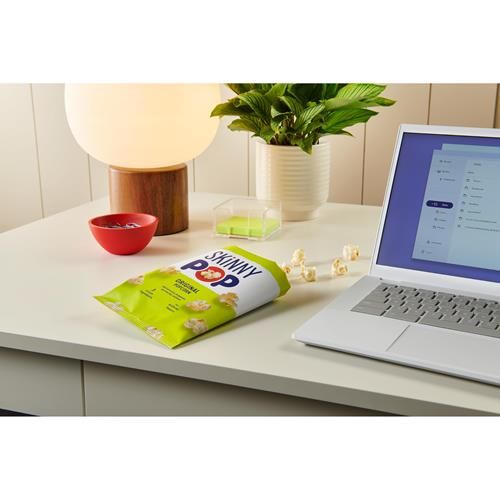 Popcorn Skinnypop, Original, Sans Gluten, Sans OGM, Snacks Sains, Sachets Individuels de 18,4 g (Lot de 6)