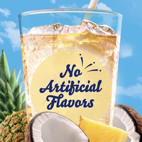 Mélange à Boisson Liquide Aromatisé Naturellement Noix de Coco Tropicale Crystal Light, Bouteille de 1,62 fl oz