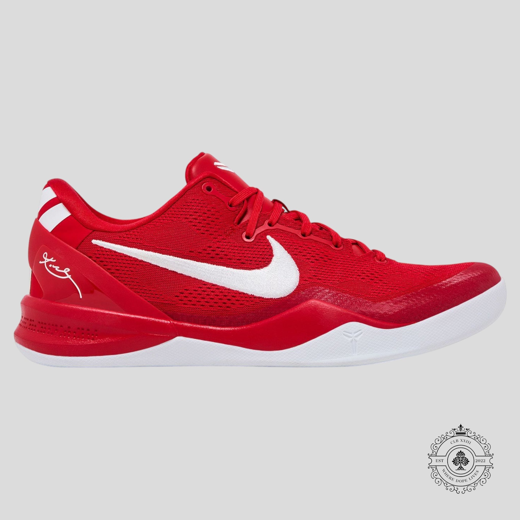 Nike Kobe 8 Protro Rouge Université
