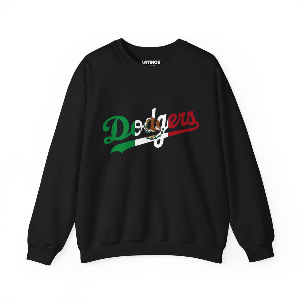 Sweat-shirt ras du cou Los Angeles Mexican Pride Dodger | Séries mondiales 2025 Champions de LA Baseball | Latino drôle | 3 couleurs