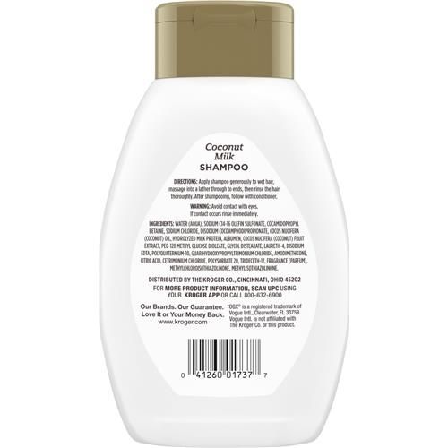 Kroger Shampooing au lait de coco 384 ml