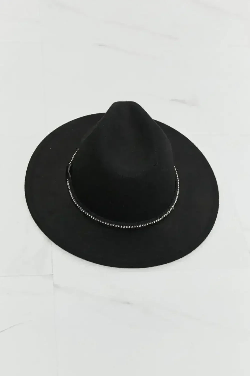 Chapeau Fedora Fame - Feutre de laine réglable - Protection solaire et style intemporel