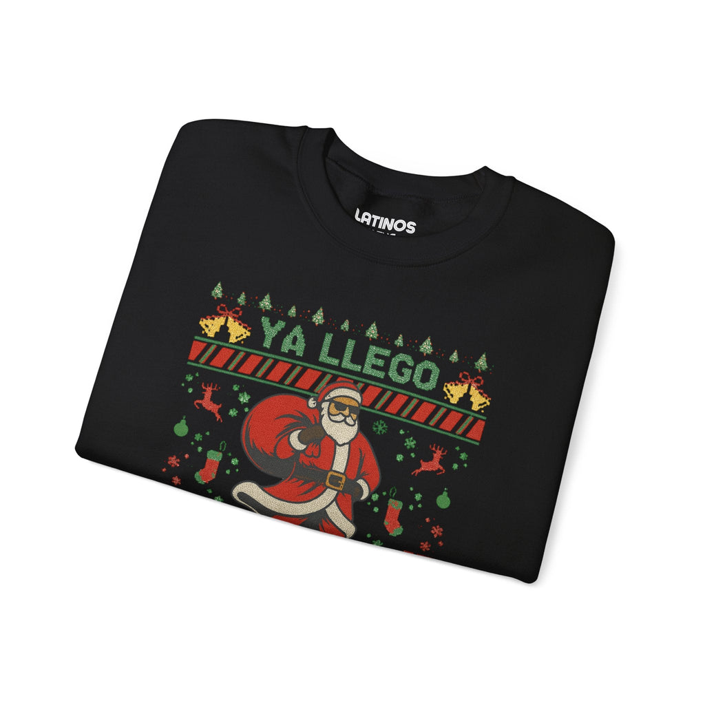 Pull Ras du Cou de Noël en Tricot « Ya Llegó Por Quien Lloraban » | Drôle Espagnol Latino | 3 Couleurs