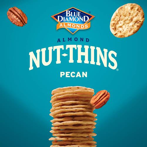 Blue Diamond Nutthins Biscuits Apéritifs, Pacane, Boîtes, 4,25 oz
