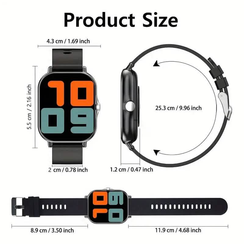 Montre connectée à écran tactile intégral