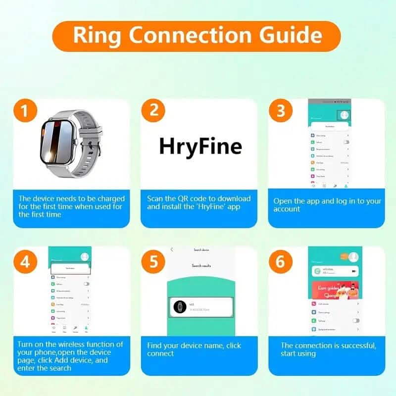 Montre connectée à écran tactile intégral