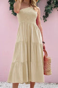Robe Unie à Une Épaule