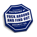 Autocollant de sécurité FAFO