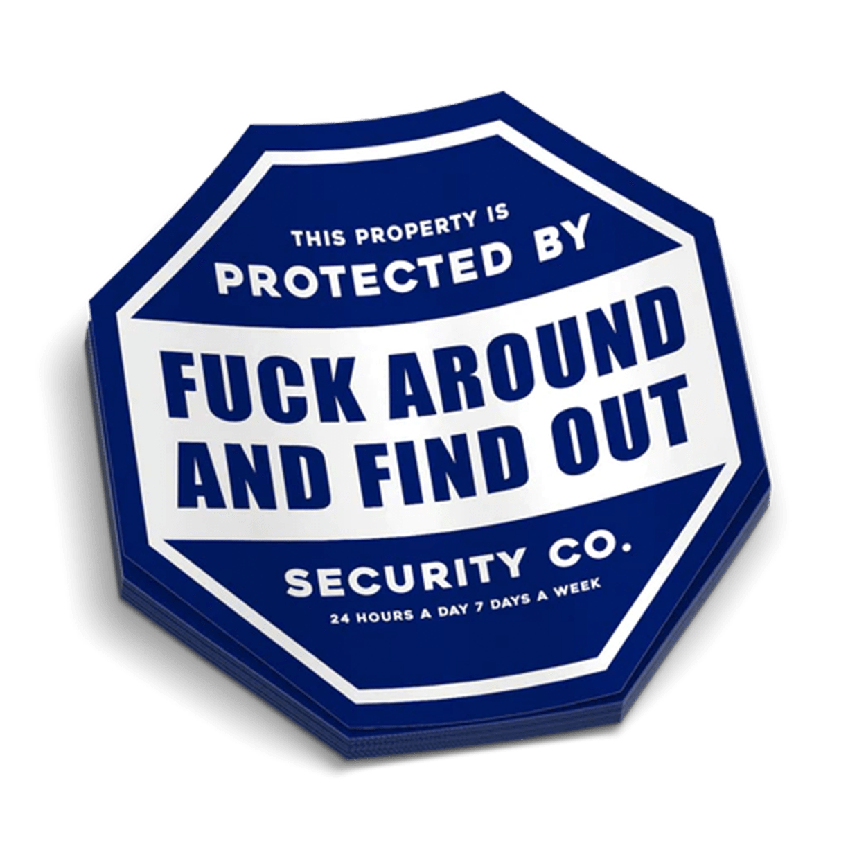 Autocollant de sécurité FAFO