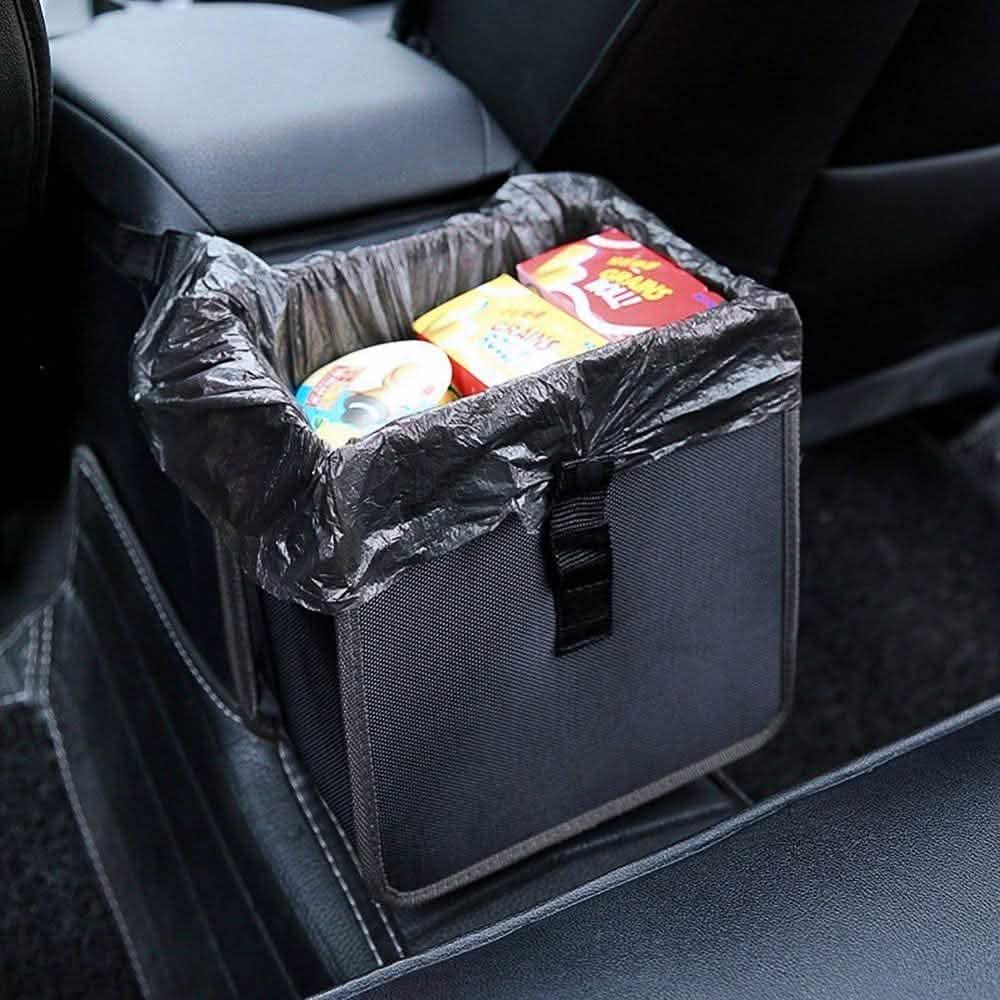 Sac de voiture à suspendre étanche de 7 litres, poubelle, sac de rangement pour déchets