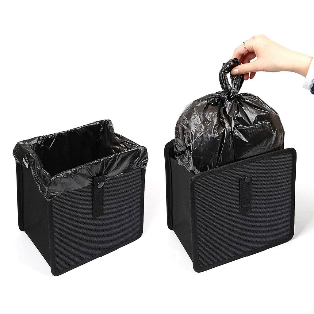Sac de voiture à suspendre étanche de 7 litres, poubelle, sac de rangement pour déchets