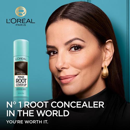 L'Oréal Paris Magic Root Cover Up Vaporisateur anti-repousse, brun moyen, 57 g (l'emballage peut varier)