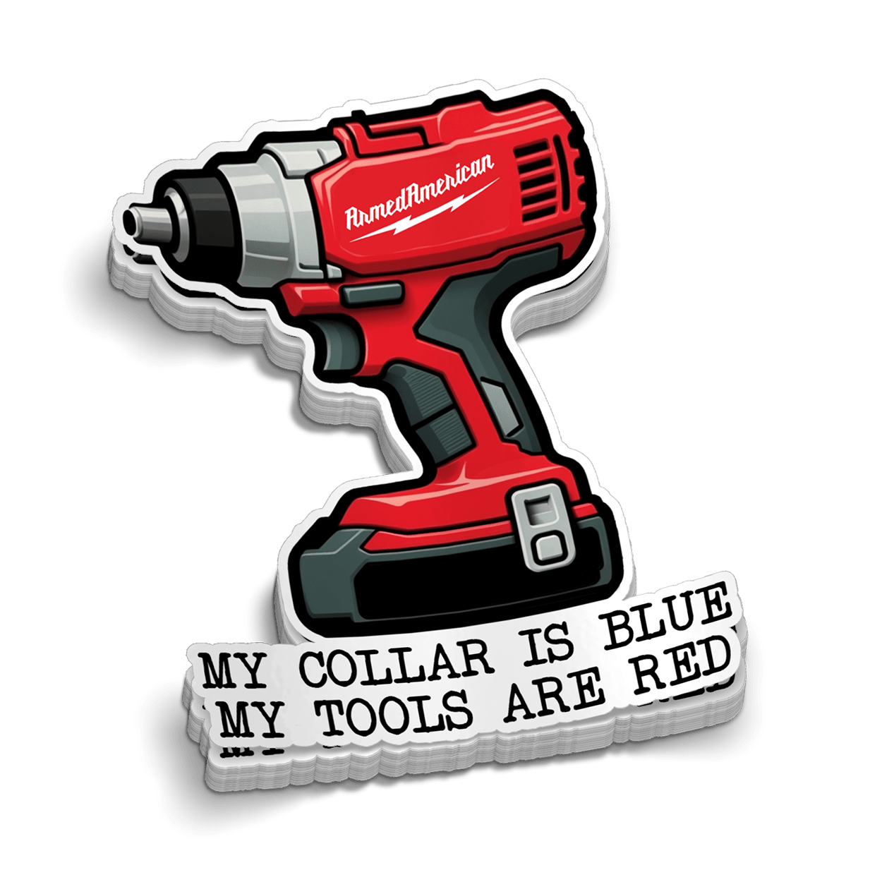 Autocollant pour Casque de Sécurité Red Tools