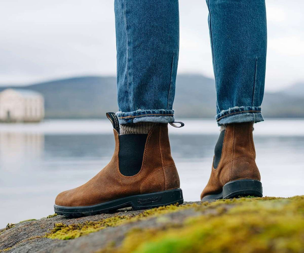Blundstone 1911 Bottines Originales en Daim pour Homme