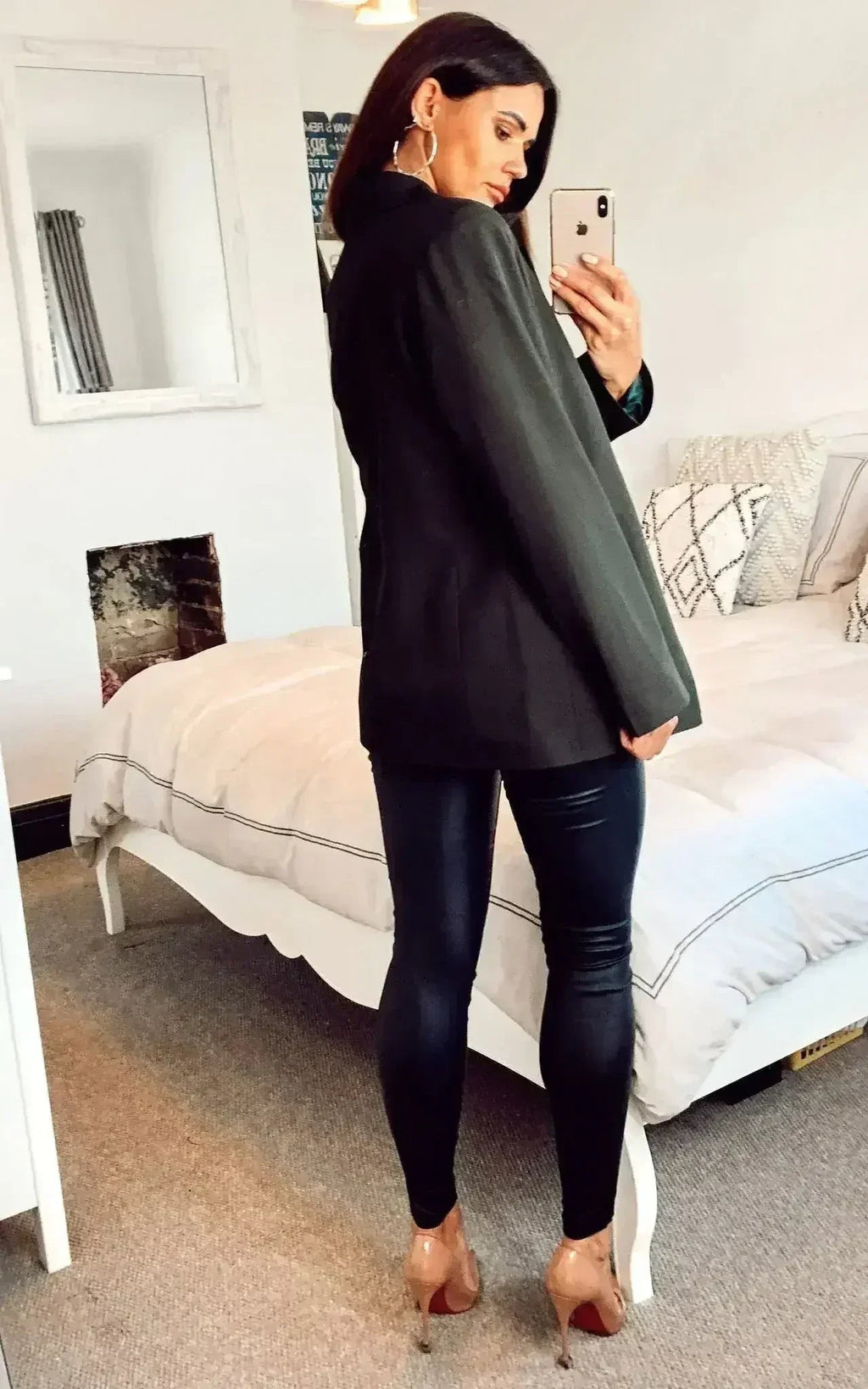 De La Crème - Blazer ajusté pour femme avec poches plaquées