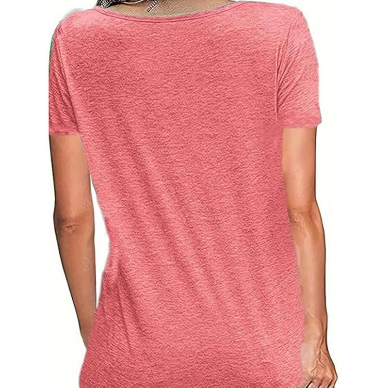 T-shirt graphique mignon avec un chat