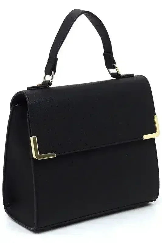 Sac bandoulière en cuir vegan - Sac à main avec anse | Femstylo