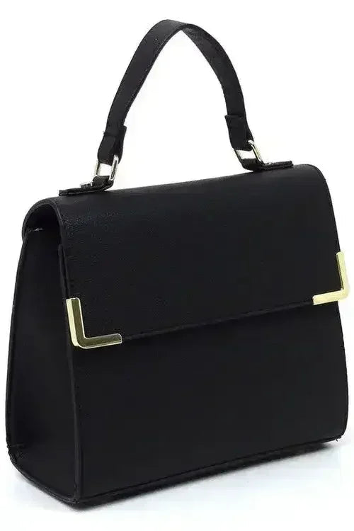 Sac bandoulière en cuir vegan - Sac à main avec anse | Femstylo