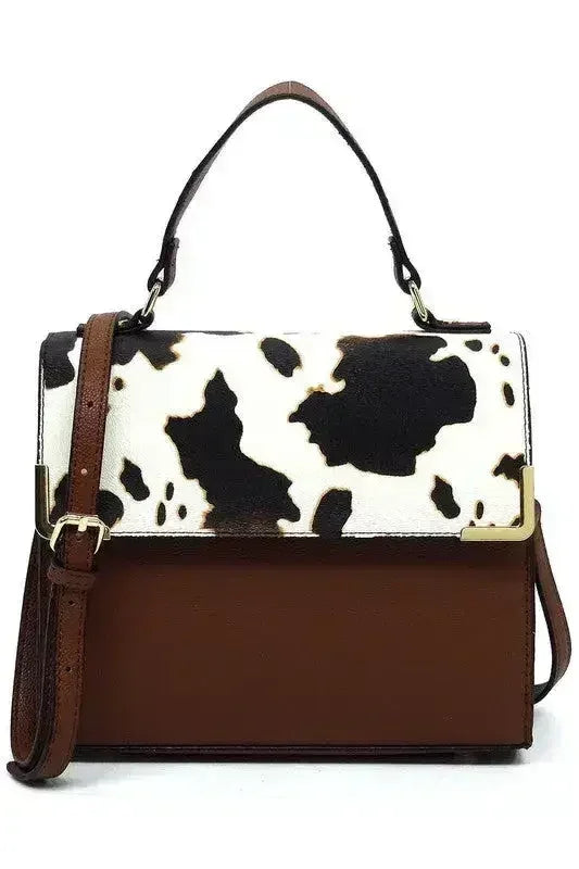 Sac bandoulière en cuir vegan - Sac à main avec anse | Femstylo