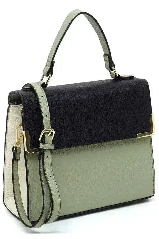 Sac bandoulière en cuir vegan - Sac à main avec anse | Femstylo