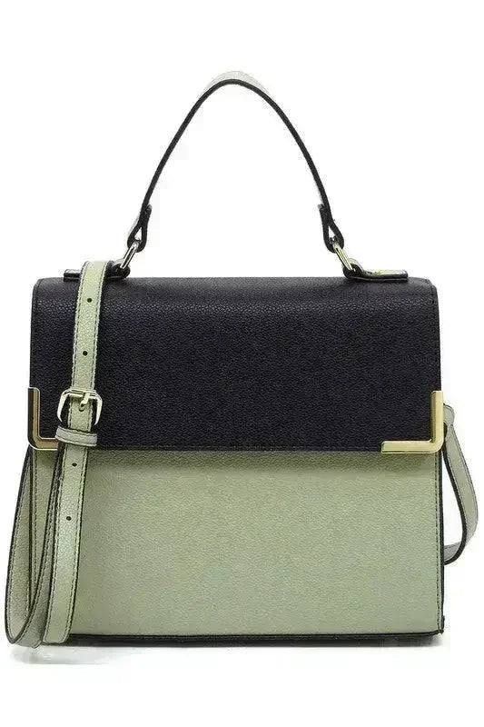 Sac bandoulière en cuir vegan - Sac à main avec anse | Femstylo