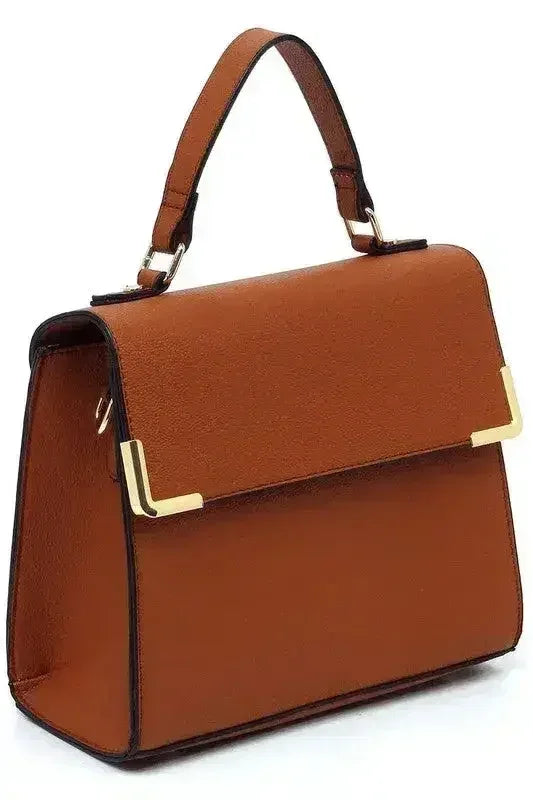 Sac bandoulière en cuir vegan - Sac à main avec anse | Femstylo