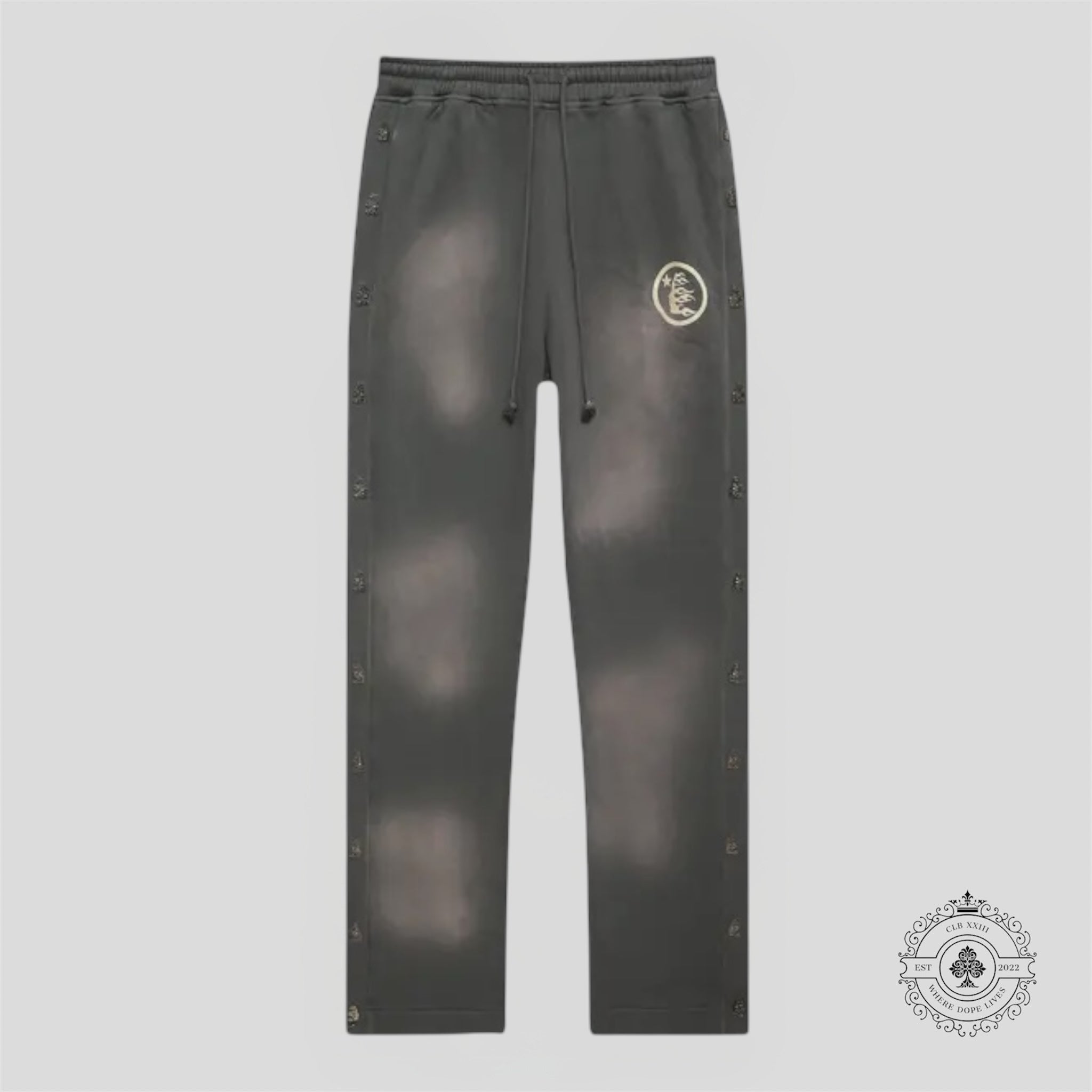 Pantalon de jogging Hellstar Mirror Face gris