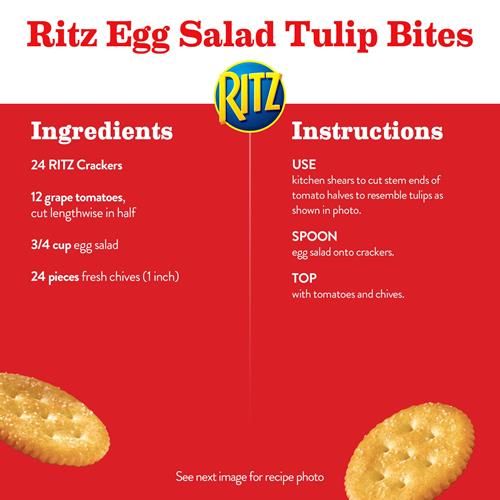 Biscuits Ritz Original, snacks pour enfants et adultes, snacks pour le déjeuner, 292 g