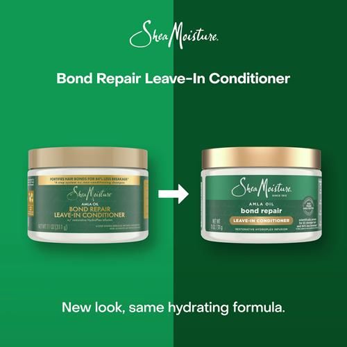 Sheamoisture Revitalisant Sans Rinçage Réparateur de Liaisons à l'Huile d'Amla Protège Contre les Dommages et Renforce les Liaisons Capillaires avec la Technologie Hydroplex et l'Huile d'Amla Pour Moins de Casse avec une Infusion Hydroplex Réparatrice 11