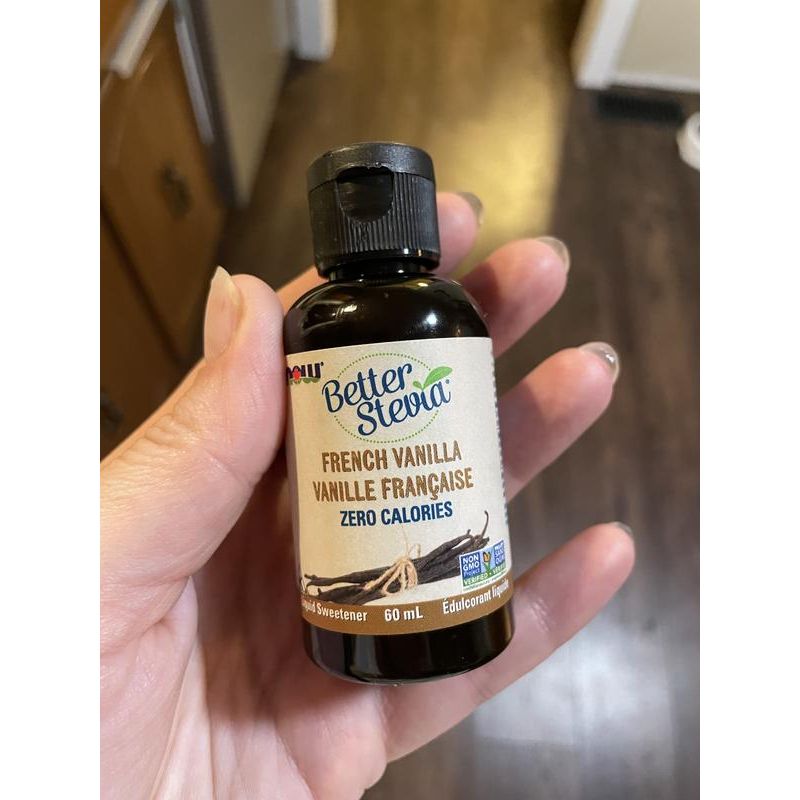 Now Foods Betterstevia Liquide Vanille Française 2oz - 6979 - Paquet de 5