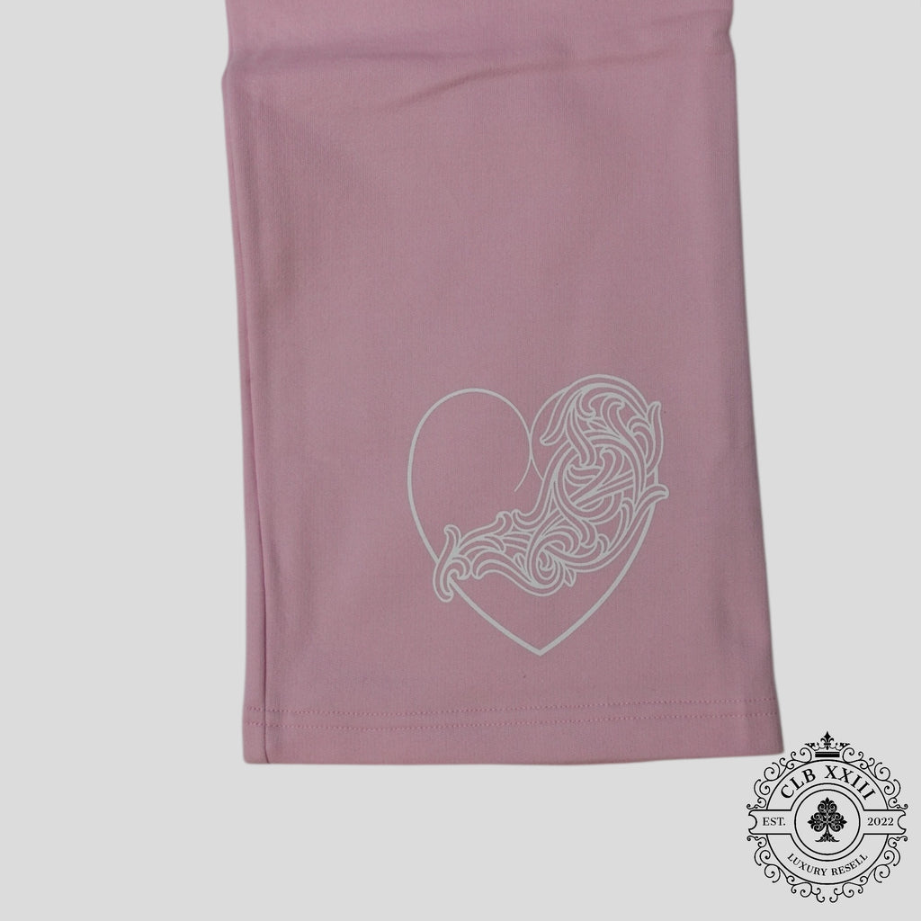 Pantalon de jogging Chrome Hearts Art Basel Vine Heart rose clair