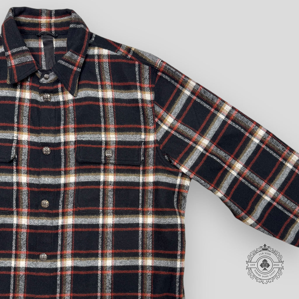 Surchemise en flanelle Chrome Hearts