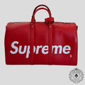 Louis Vuitton x Supreme Keepall Bandoulière EPI 45 en Rouge