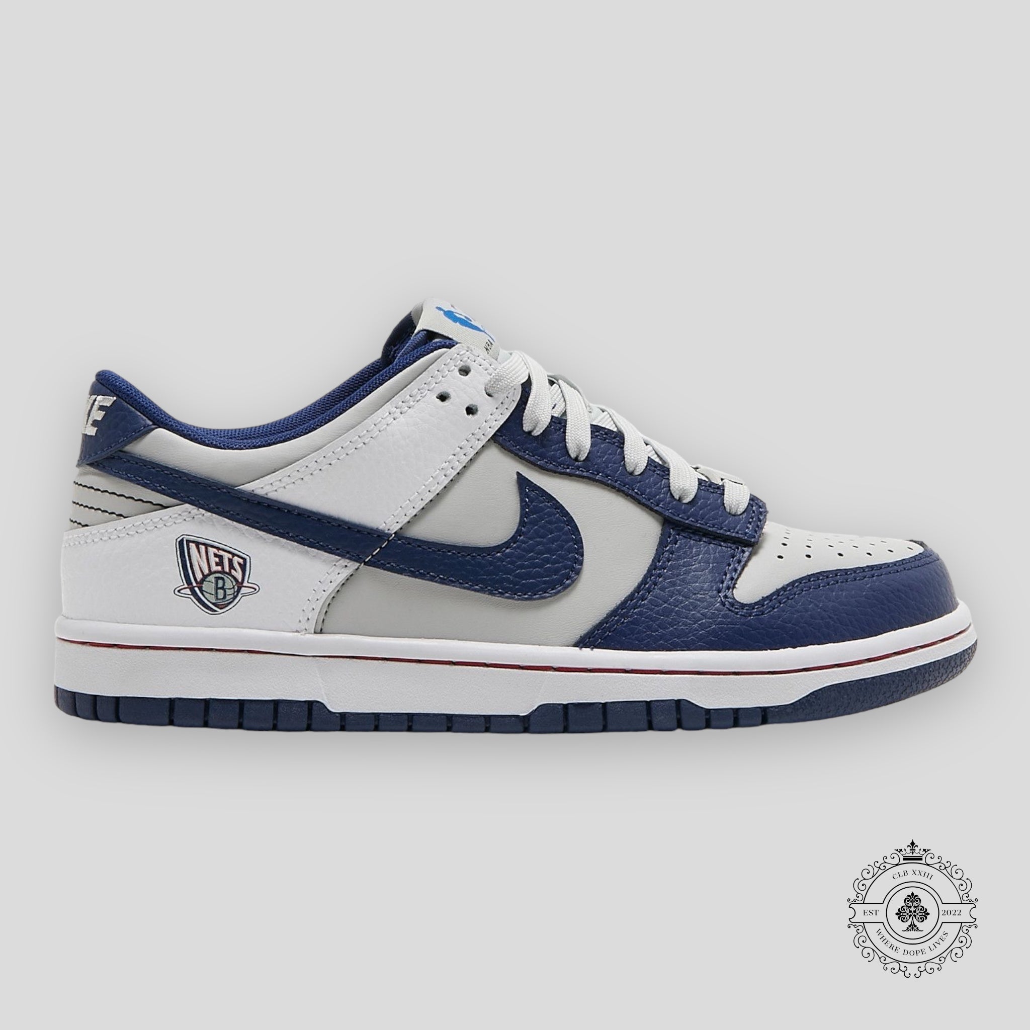 Nike Dunk Low (GS) NBA 75e Anniversaire Brooklyn Nets
