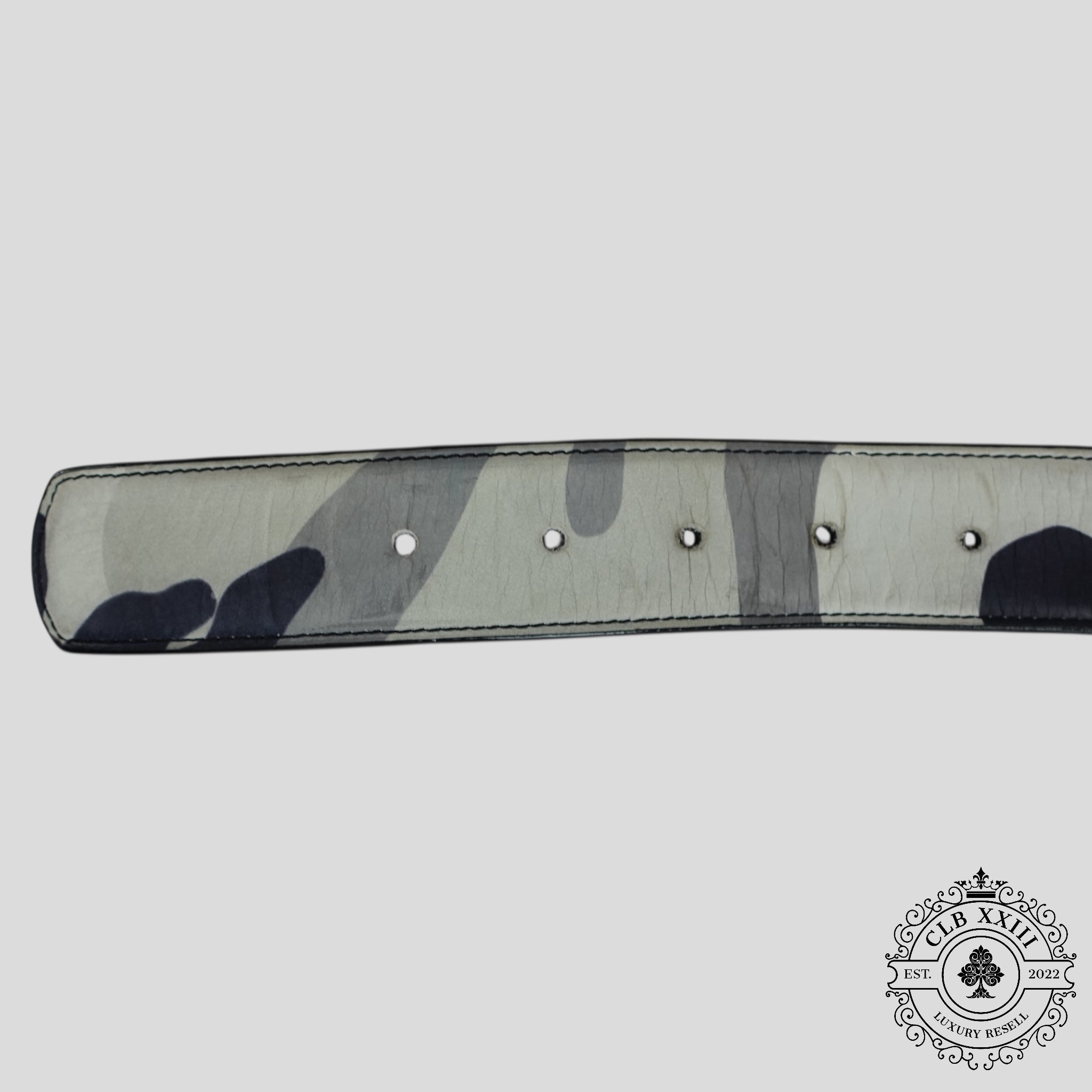 Sangle de ceinture Chrome Hearts Snow Camo