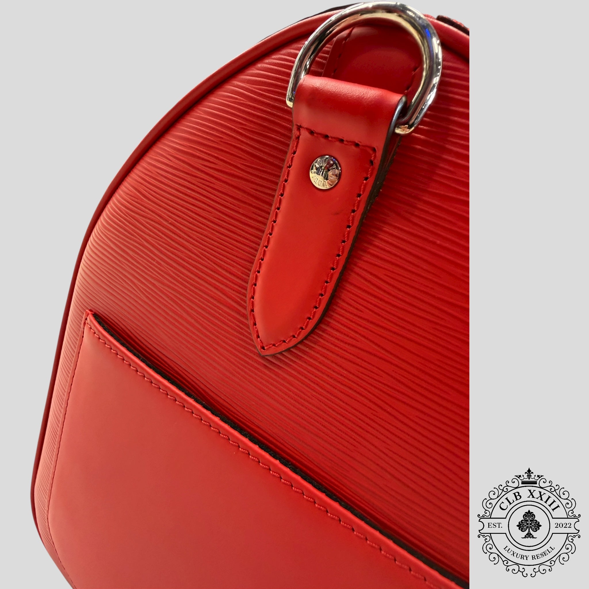 Louis Vuitton x Supreme Keepall Bandoulière EPI 45 en Rouge
