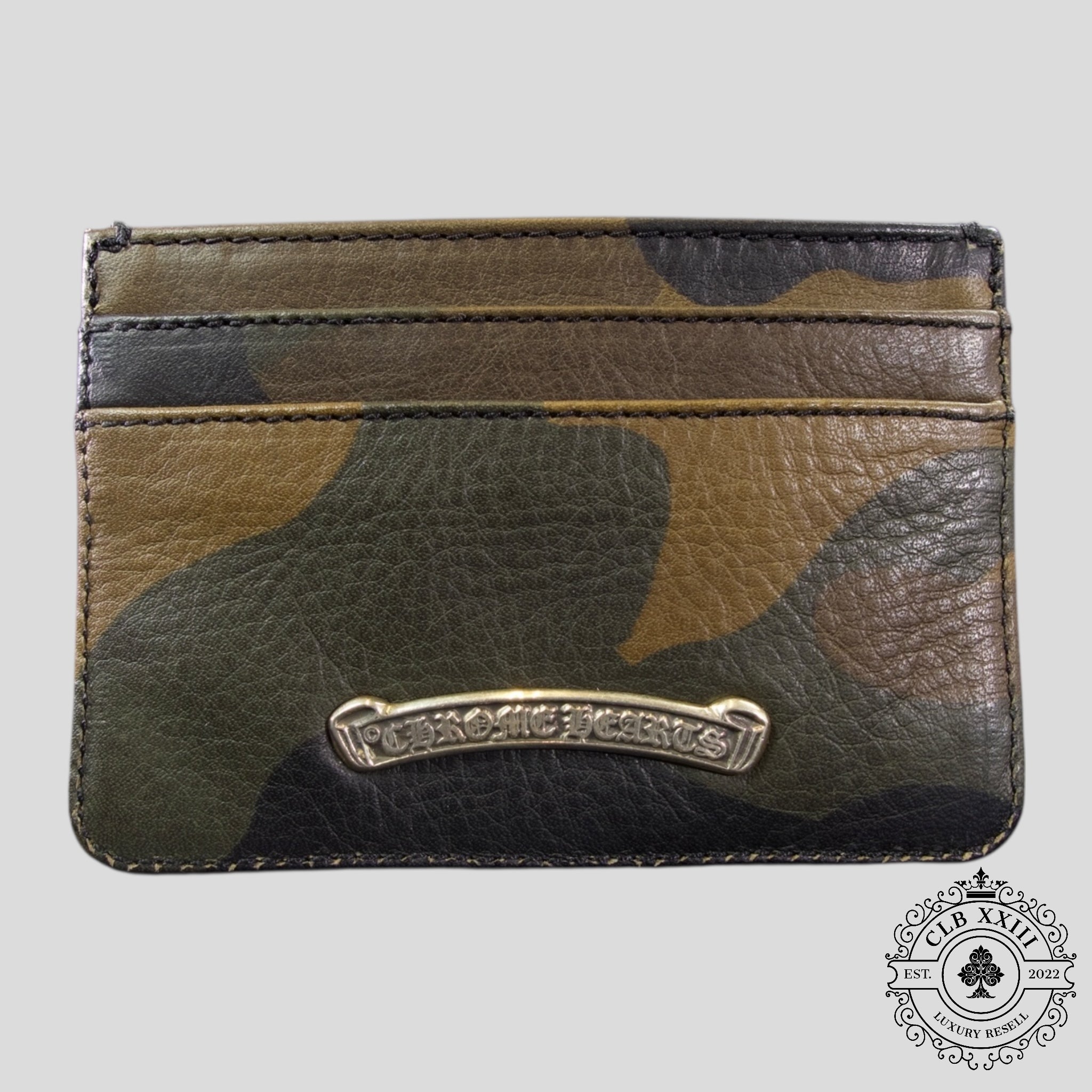 Porte-cartes Chrome Hearts Army Fatigue camouflage