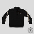 Polaire zippée Chrome Hearts CH brodée noire