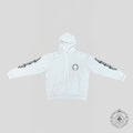 Sweat à capuche Chrome Hearts motif fer à cheval blanc