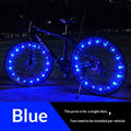 20 éclairages de jante de vélo LED, éclairage de roue, chaîne lumineuse pour rayons, bandes lumineuses étanches pour vélo, accessoires de décoration LED étanches pour rayons de vélo pour adultes, belle décoration de vélo de nuit