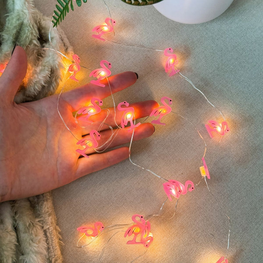 Guirlande lumineuse Flamant rose