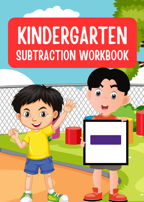 Kindergarten Subtraction Workbook – 19 Printable Pages | Instant PDF Download
