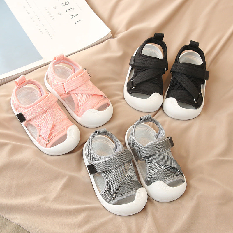 Chaussures souples et respirantes en maille pour bébés garçons et filles, antidérapantes, à semelle souple, chaussures décontractées pour tout-petans
