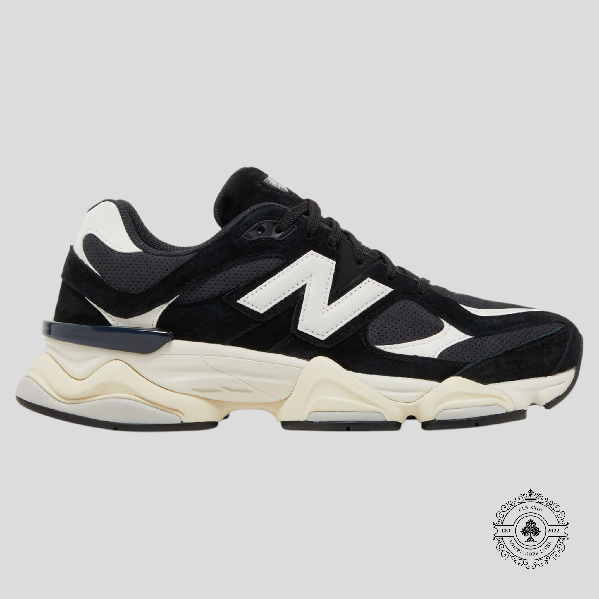 New Balance 9060 Noir Blanc
